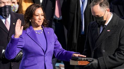 Why Kamala Harris & Michelle Obama Wore Purple To The Inauguration