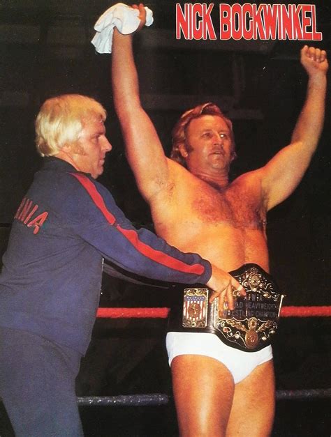 Bobby Heenan and Nick Bockwinkel