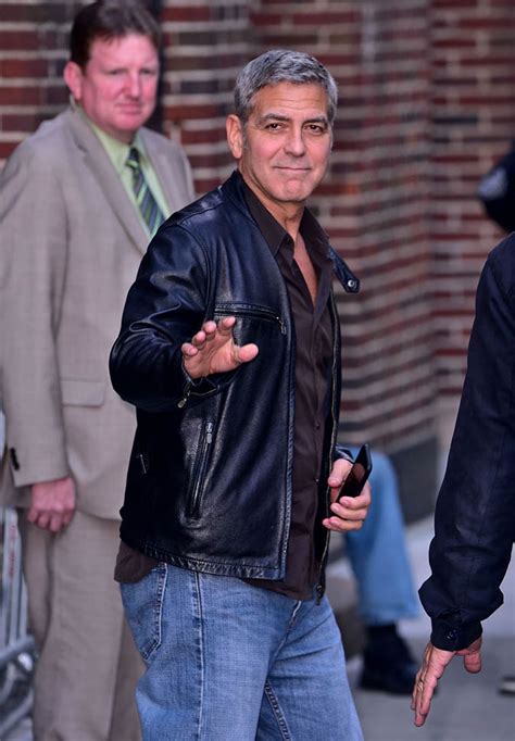 George Clooney handcuffs himself to David Letterman, talks about Amal ...