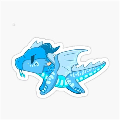 "chibi Dragon (Wings of Fire)" Sticker by IronDragon06 | Redbubble