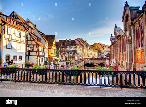 Colmar old town, France, HDR Image Stock Photo - Alamy