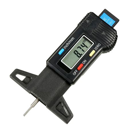 Uxcell 0-25.4mm Digital Tire Tread Depth Gauge - Walmart.com - Walmart.com