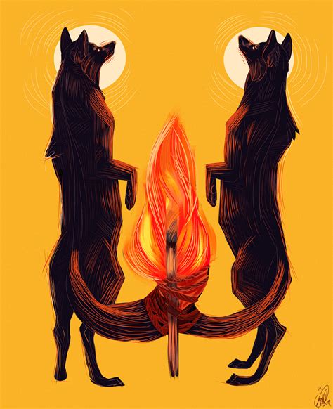 Foxes of Samson on Behance