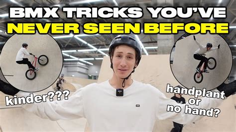 HAVE YOU EVER SEEN THESE BMX TRICKS? - YouTube