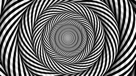 Black Spiral: An Abstract HD Optical Illusion Wallpaper