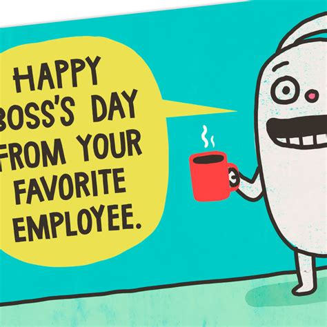 You Know I'm Your Favorite Funny Boss's Day Card - Greeting Cards ...