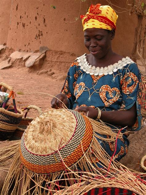 African Market Baskets - Weaver Street Market