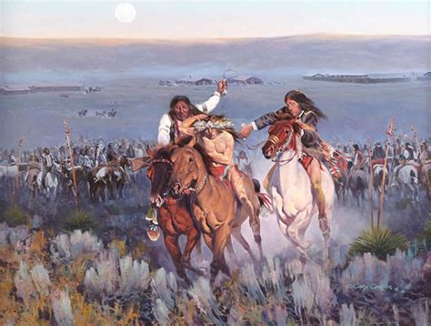 BATTLE OF ADOBE WALLS 1874 by Gary Carter | Montana Trails Gallery