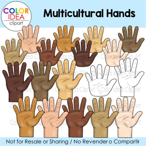 Multicultural Hands | Made By Teachers