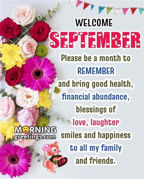 40 Best September Morning Quotes And Wishes - Morning Greetings ...