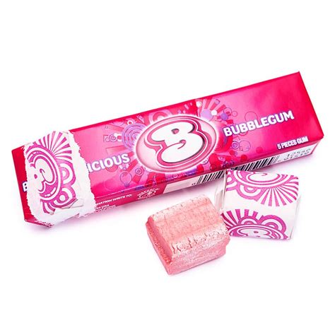 Bubblicious Bubble Gum Packs - Original: 18-Piece Box – Candy Warehouse