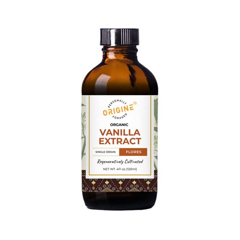 Organic Vanilla Extract 4oz – Origine