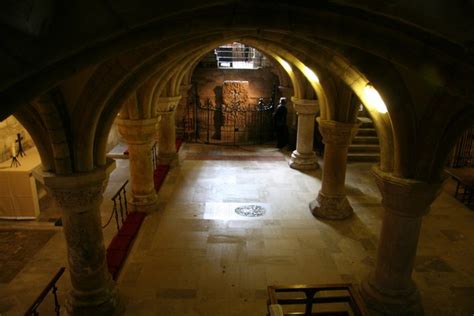 York Minster crypt (C) Richard Croft :: Geograph Britain and Ireland