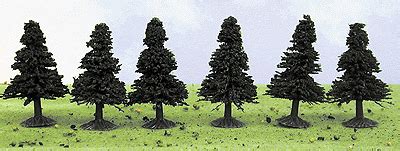 N Scale - Model Power - 1414 - Scenery, Trees, Pine - Scenery - 6...