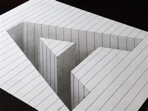 Letter 'A' drawing optical illusion is mind-bending - Business Insider