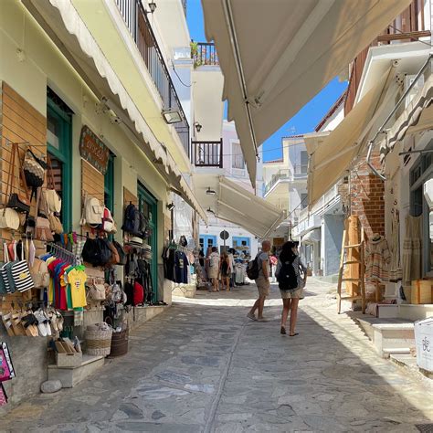 Shopping in Skopelos town Photo Heatheronhertravels.com | Heather on ...