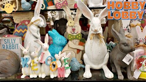 HOBBY LOBBY - EASTER SPRING DECOR 2019 SHOP WITH ME - YouTube