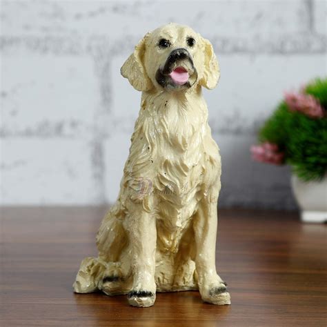 Buy DISCOUNT ARA Resin Dog Statue Showpiece for Home Decor (Standard ...