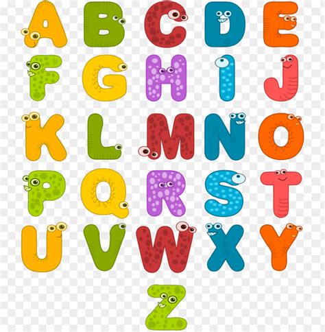 Alphabet Letters Clip Art At Clker - Alphabet Clipart PNG Transparent ...