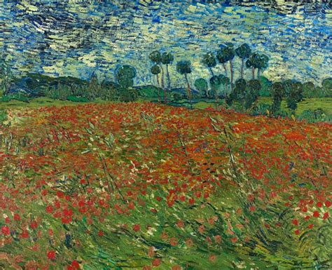 Field with Poppies — Vincent van Gogh