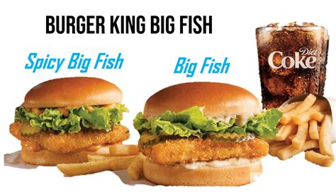 Burger King Big Fish Menu - BK MENU