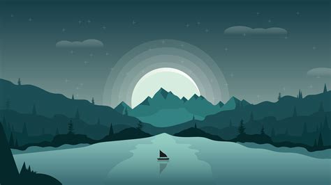 Vector Landscape, Me, Adobe Illustrator, 2020 : r/Art