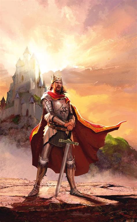 Arthur Pendragon by Miguel Coimbra | Cavaleiros medievais, Cavaleiros ...