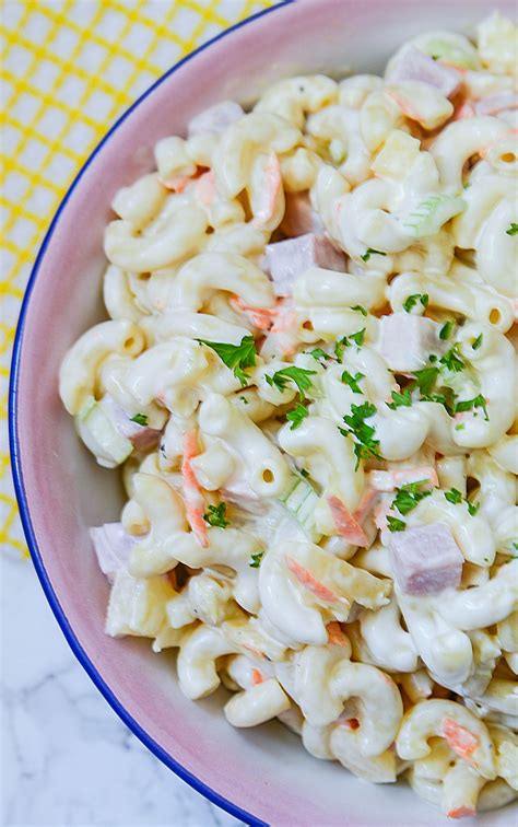 Ono Hawaiian Macaroni Salad - Appetizing Aspicyperspective | Keyriskey