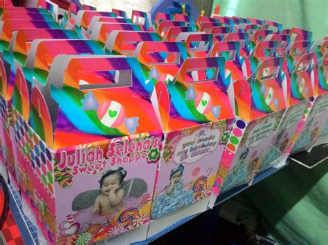 Lootbags | Batangas | Crafty Party Prints Candyland Theme Party Box or ...