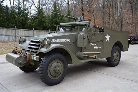 1942 Scout Car M3A1 Restored Runner with radios for sale