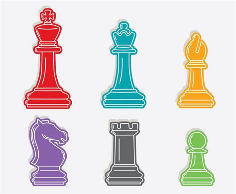 Chess Pieces Vector at Vectorified.com | Collection of Chess Pieces ...