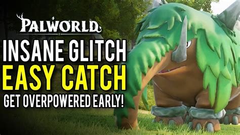 Palworld - INSANE PAL CATCH GLITCH! Get Overpowered Early, Catch Pals ...