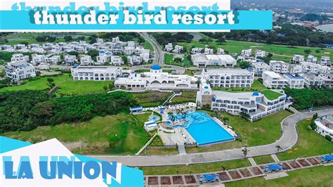 Thunderbird Resort La Union, Philippines ( 4k Aerial view) - YouTube