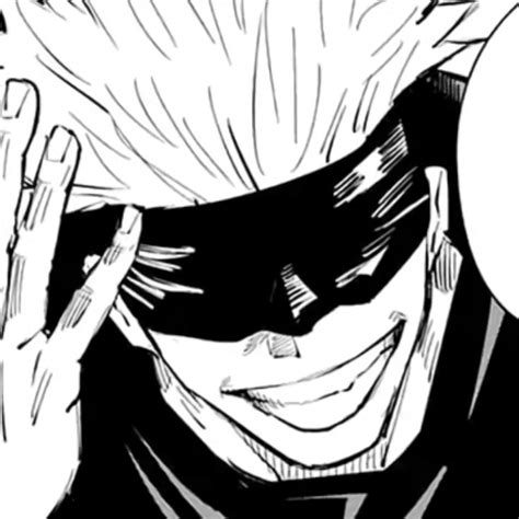 Gojo Manga Panel Pfp : Jujutsu Kaisen Gojo Satoru Glitter Icon ...