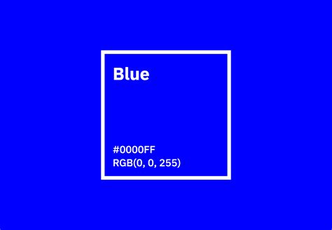 Blue Color - Hex, RGB, CMYK, Pantone | Color Codes - U.S. Brand Colors