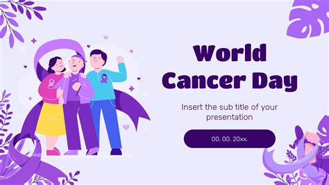 World Cancer Day Design Google Slides PowerPoint Templates