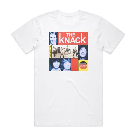 The Knack The Best Of Album Cover T-Shirt White