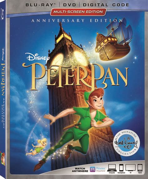 Walt Disney Signature Collection Peter Pan now on Digital and Blu-ray ...