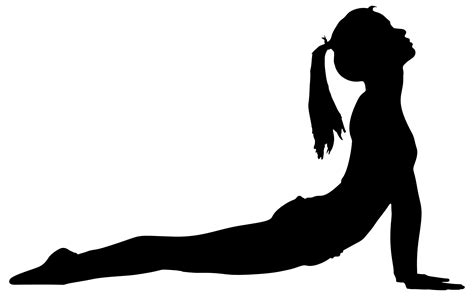 Female Fitness Silhouette at GetDrawings | Free download