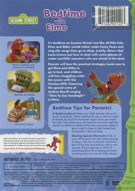 Sesame Street: Bedtime With Elmo (DVD) | DVD Empire