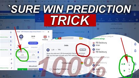 How To Get 100% Sure Win Outcome On Every Prediction - Sure Win ...