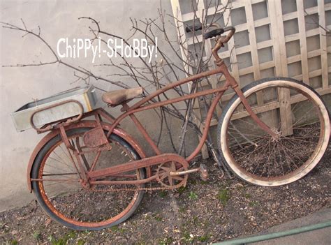 ChiPPy! - SHaBBy!: Earth Day 2010... Rusty, Crusty, Chippy OLD BIKE!*!*!