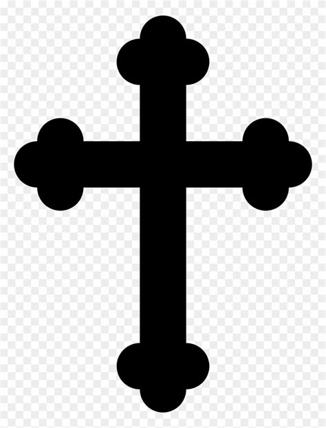 File - Orthodox Cross - Svg - Greek Orthodox Cross, HD Png Download ...