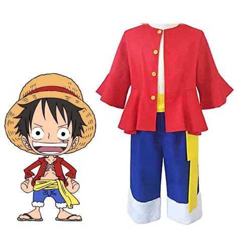 Anime One Piece Cosplay Costume Monkey D Luffy Cosplay Costume ...