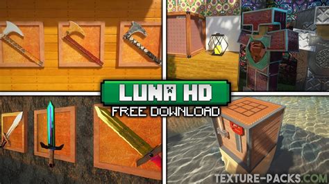 Luna HD Texture Pack 1.21, 1.21.4 → 1.20 - Free Download