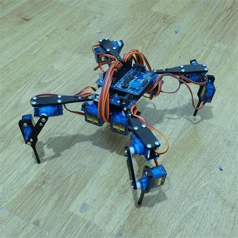 Four Feet Robot 4-Legged Hexapod3 Mini "Spider" Arduino DIY Robot KIT ...