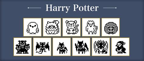 Des Tamagotchi Harry Potter et Animaux fantastiques