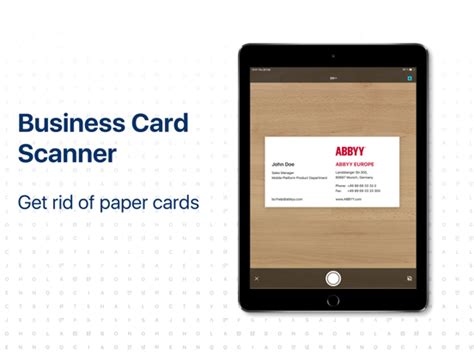 ABBYY Business Card Reader Review | 148Apps