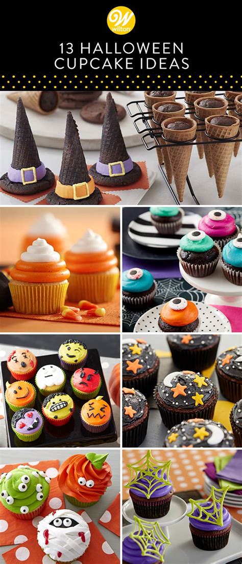 16 Cute & Spooky Halloween Cupcake Ideas | Wilton Blog | Halloween ...