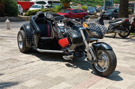 Two Seater Motorbike Photograph by Sally Weigand - Fine Art America